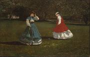 Winslow Homer A Game of Croquet France oil painting artist
